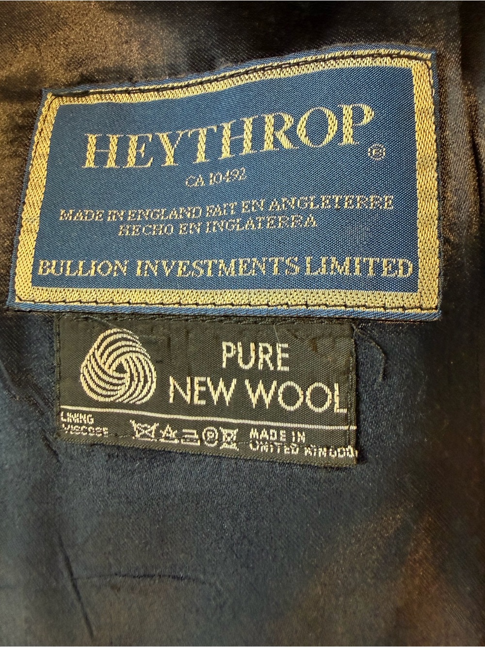 Heythrob Equestrian Riding Coat - Picture 4 of 4
